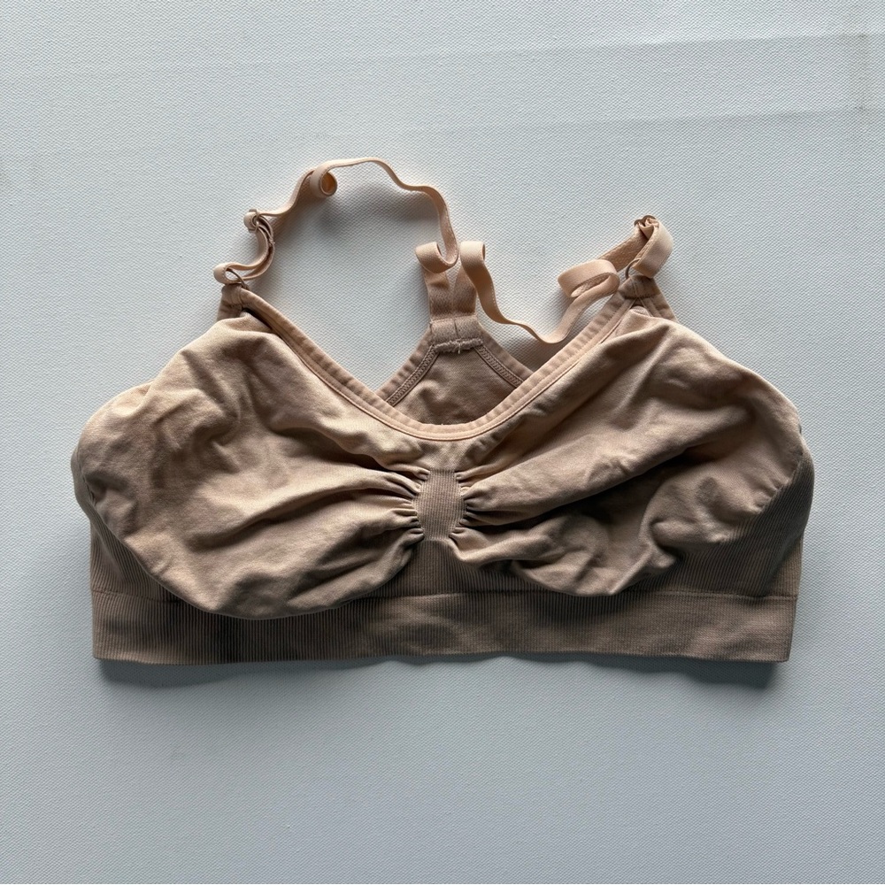 NWOT Women's Samantha Chang Tan Bralette Size Medium
